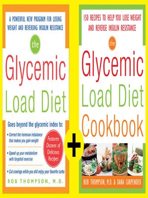 cover image of The Ultimate Glycemic Load Diet and Cookbook (EBOOK)